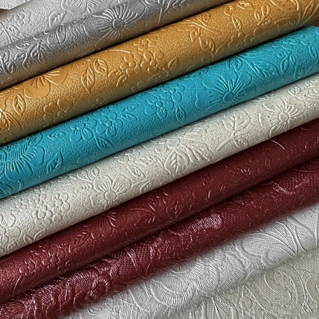 Decorative Leather material sample